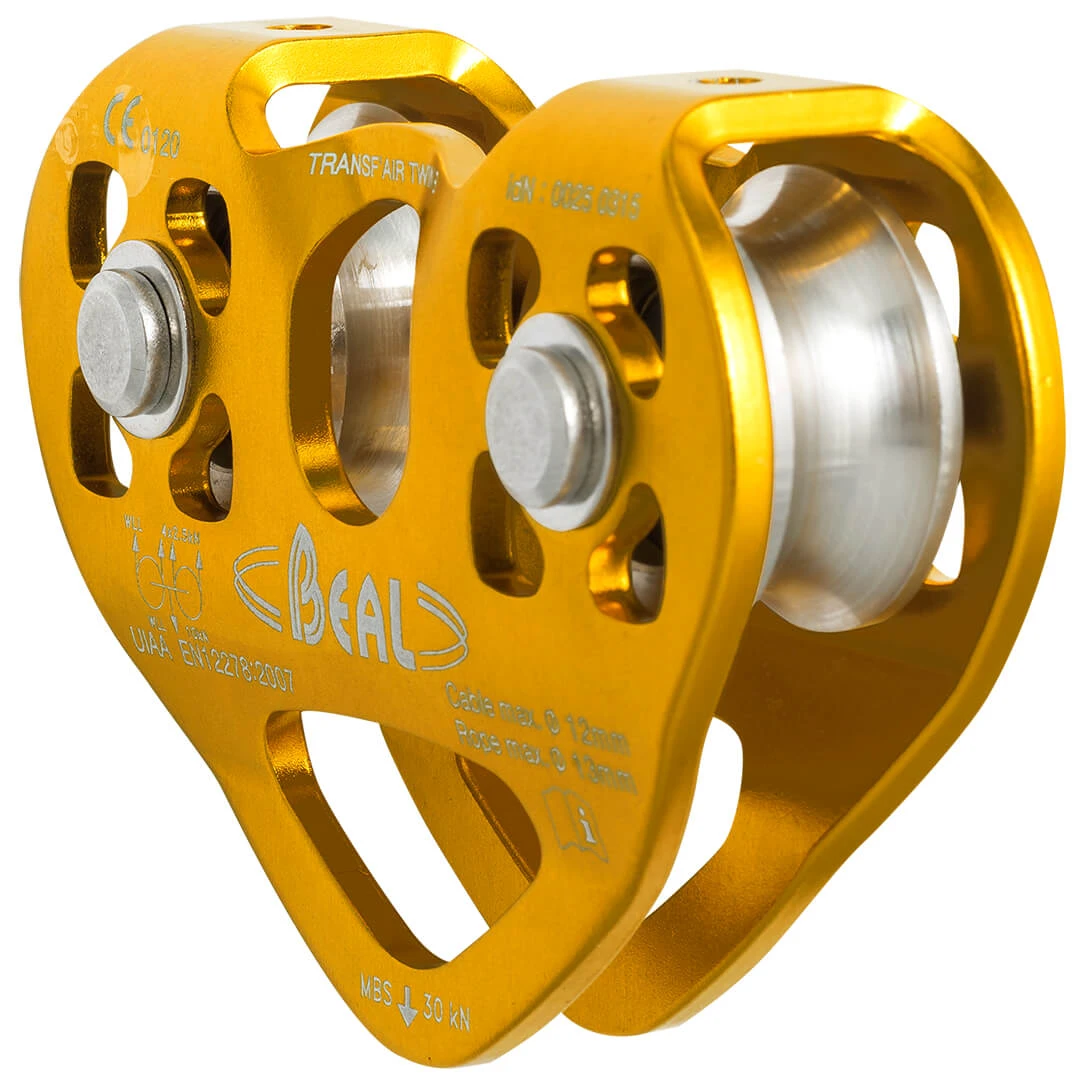 Beal - Transf'Air Twin B - Poulie 1 Beal - Transf'Air Twin B - Poulie