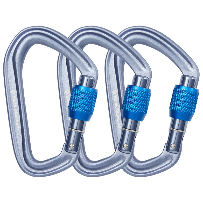 Black Diamond - Hotforge Screwgate 3 Pack - Mousqueton à Vis 2 Black Diamond - Hotforge Screwgate 3 Pack - Mousqueton à Vis – Image 2