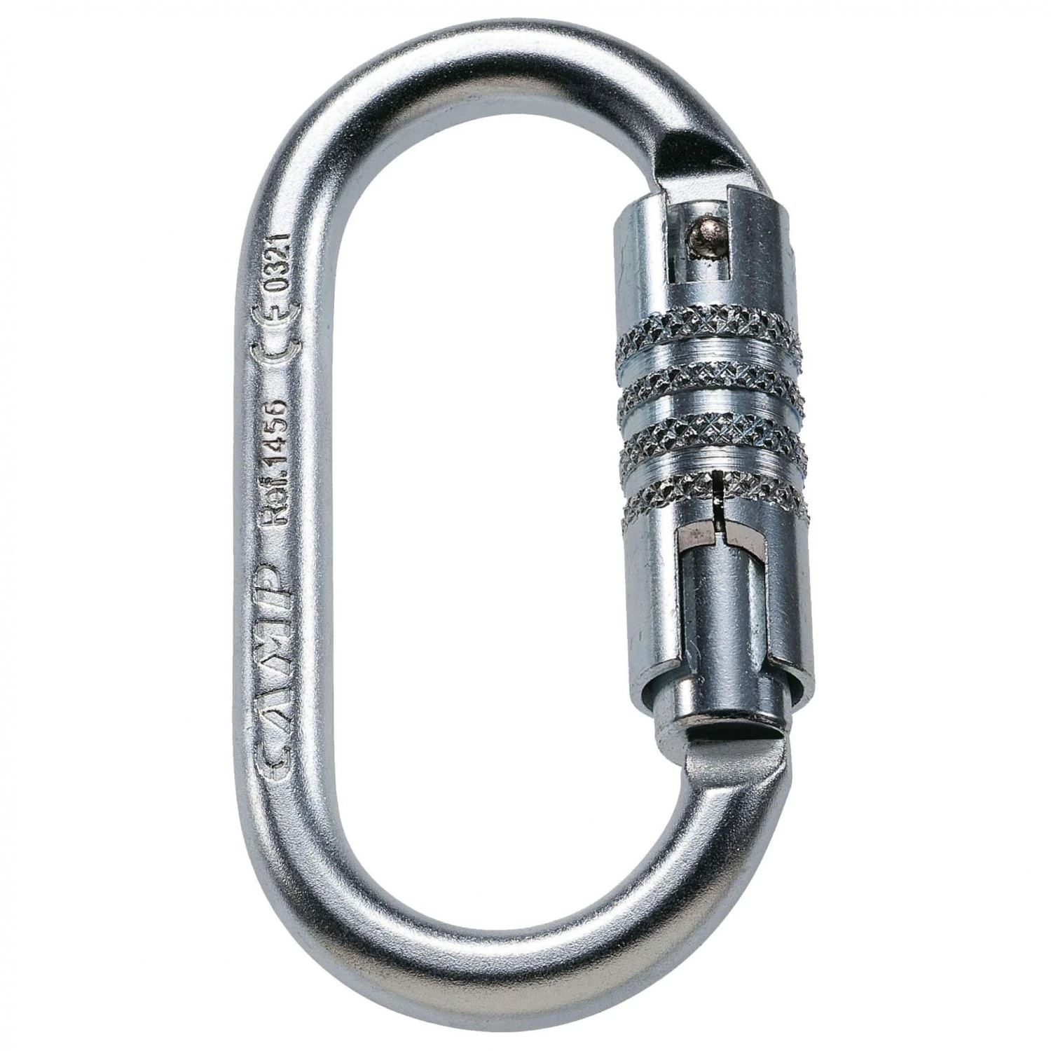 C.A.M.P. - Oval Pro 3Lock - Mousqueton En Acier 1 C.A.M.P. - Oval Pro 3Lock - Mousqueton En Acier