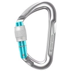 Edelrid - Pure Screw III - Mousqueton à Vis -Blue Ice shop edelrid pure screw iii mousqueton a vis 2