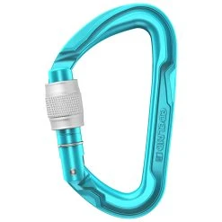 Edelrid - Pure Screw III - Mousqueton à Vis -Blue Ice shop edelrid pure screw iii mousqueton a vis 3