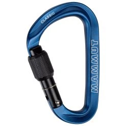 Mammut - Classic HMS Carabiner - Mousqueton HMS -Blue Ice shop mammut classic hms carabiner mousqueton hms 2