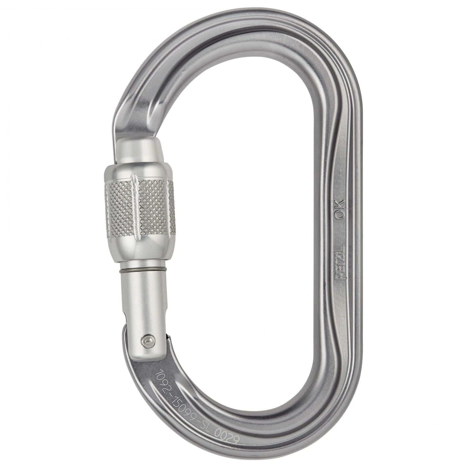 Petzl - OK Screw-Lock - Mousqueton à Verrouillage 1 Petzl - OK Screw-Lock - Mousqueton à Verrouillage